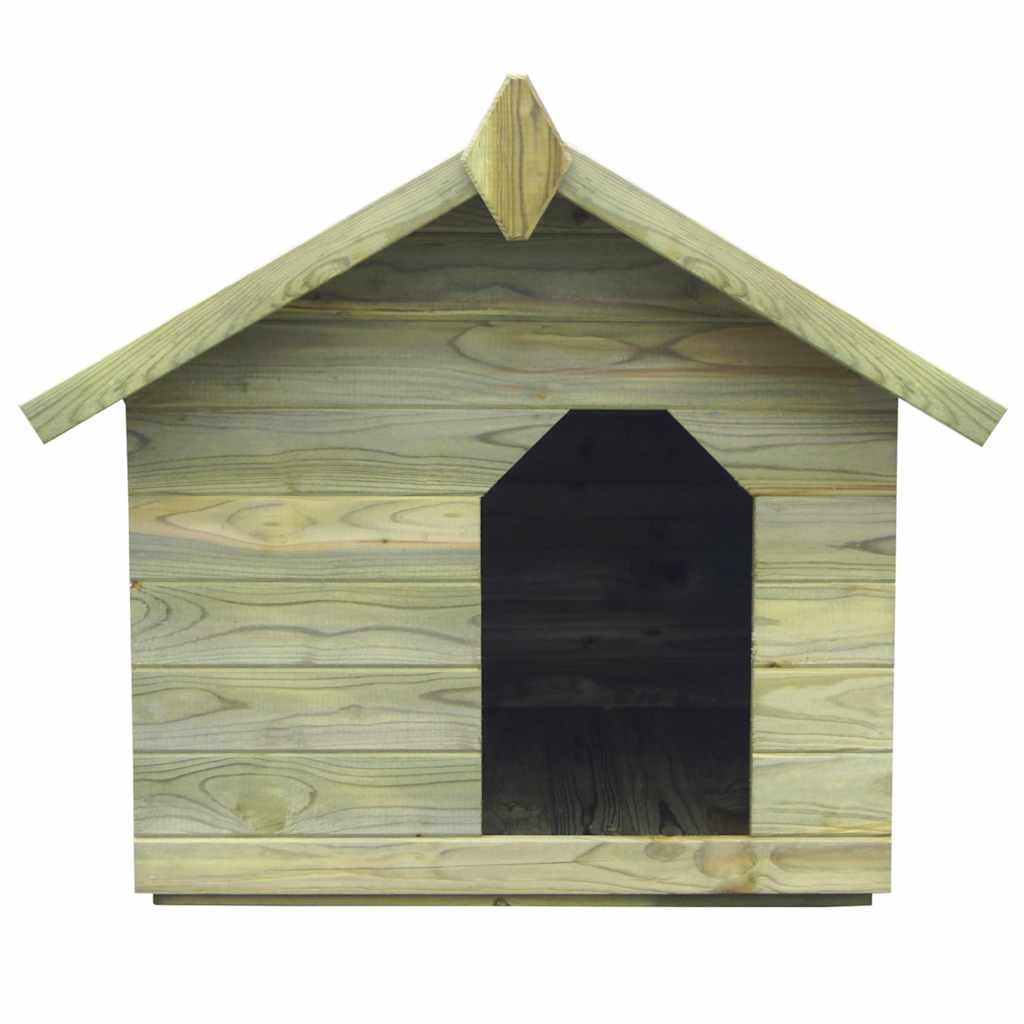 Hondenhok voor tuin met opklapbaar dak geïmpregneerd grenenhout is nu te koop bij PeponiXL, paradijselijk wonen!