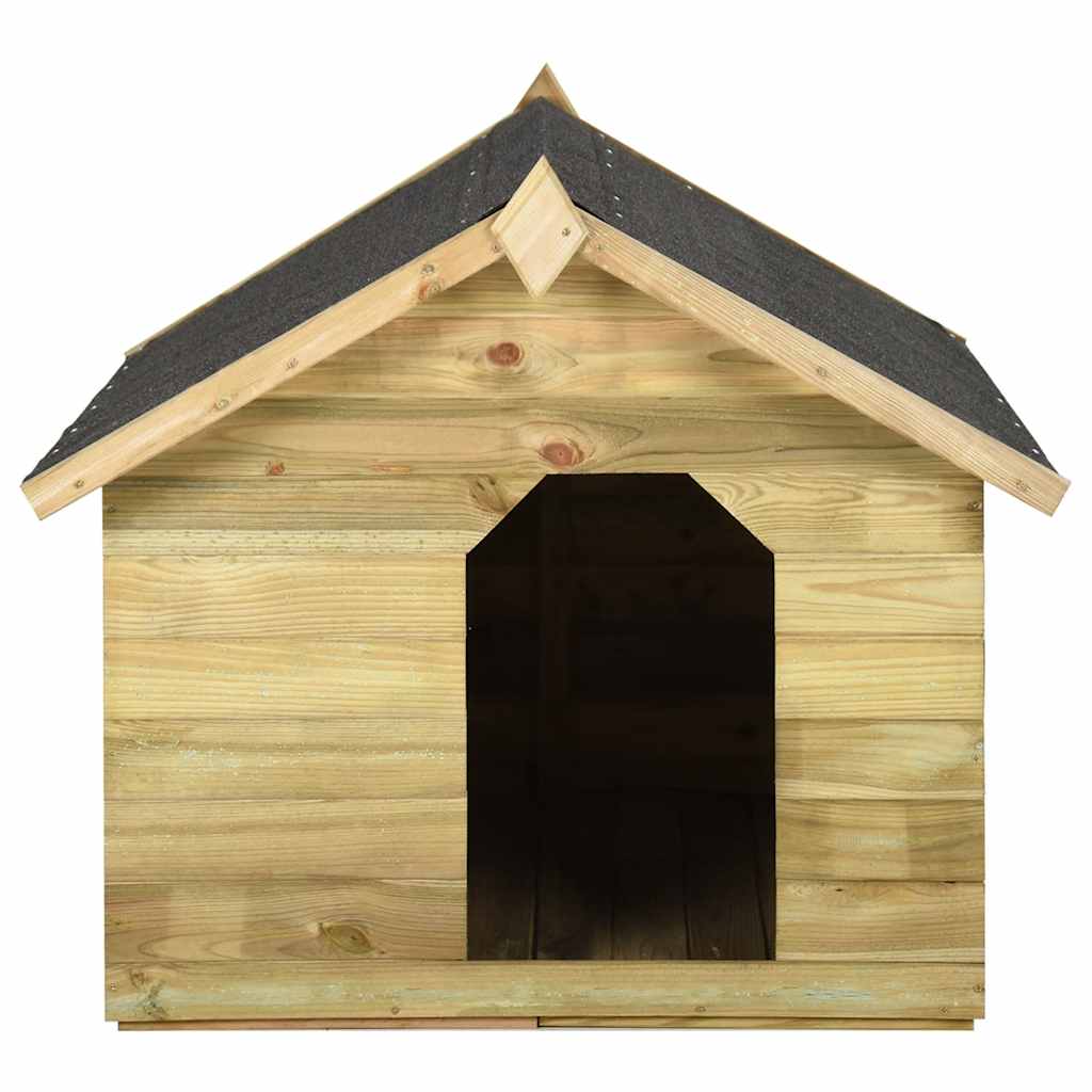 Hondenhok met opklapbaar dak geïmpregneerd grenenhout is nu te koop bij PeponiXL, paradijselijk wonen!