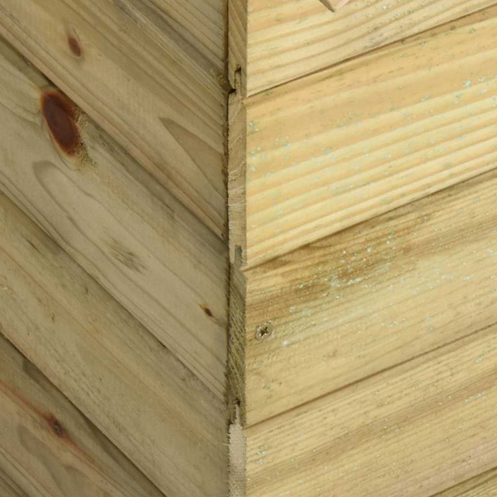 Hondenhok met opklapbaar dak geïmpregneerd grenenhout is nu te koop bij PeponiXL, paradijselijk wonen!