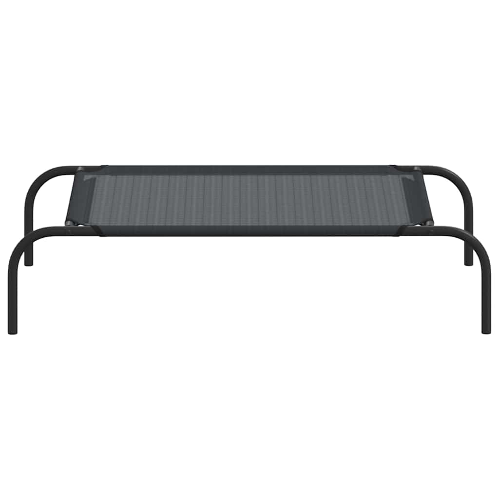 Hondenbed verhoogd S textileen zwart is nu te koop bij PeponiXL, paradijselijk wonen!