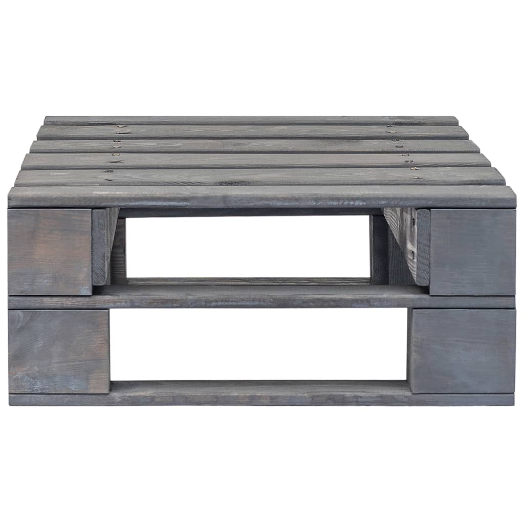 Tuinhocker pallet hout grijs is nu te koop bij PeponiXL, paradijselijk wonen!