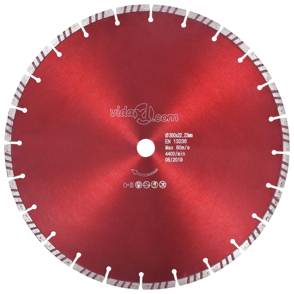 Diamantzaagblad met turbo 350 mm staal is nu te koop bij PeponiXL, paradijselijk wonen!