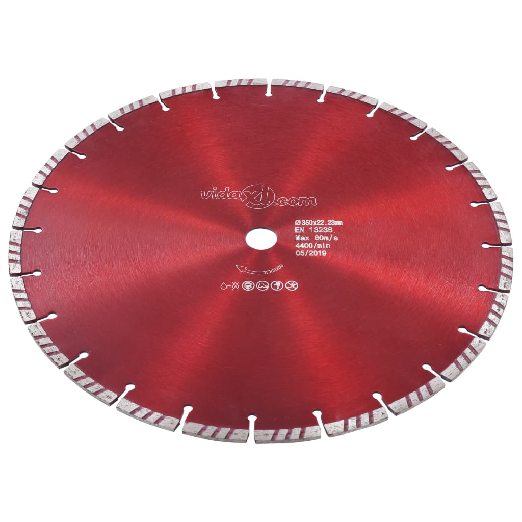 Diamantzaagblad met turbo 350 mm staal is nu te koop bij PeponiXL, paradijselijk wonen!