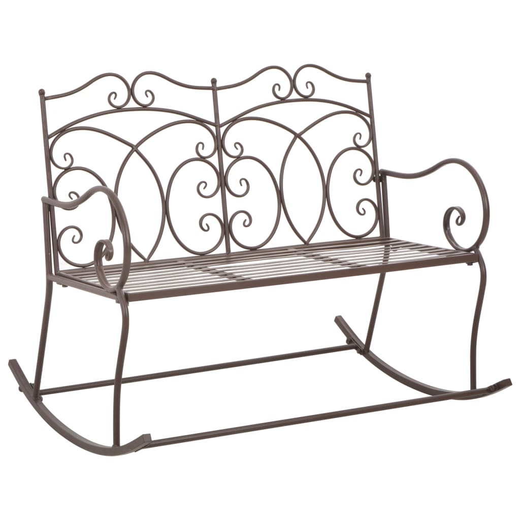 Tuinbank 104 cm ijzer antiekbruin is nu te koop bij PeponiXL, paradijselijk wonen!