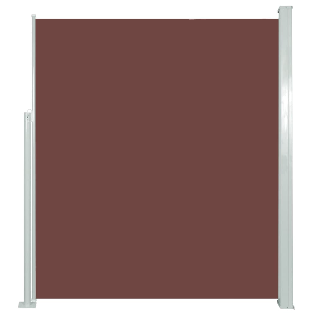 Zijluifel uittrekbaar 160x500 cm bruin is nu te koop bij PeponiXL, paradijselijk wonen!