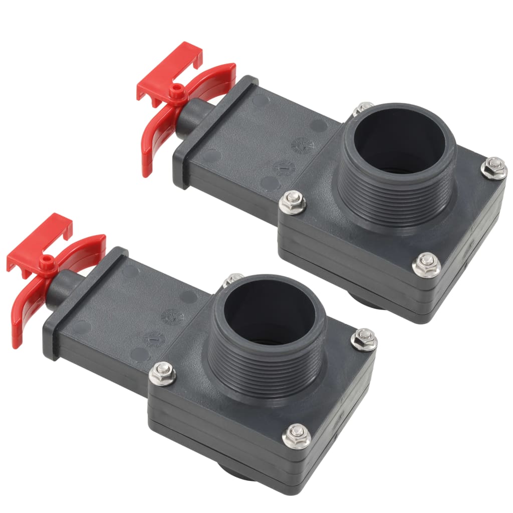 Zwembadklep 2 st 1,5" is nu te koop bij PeponiXL, paradijselijk wonen!