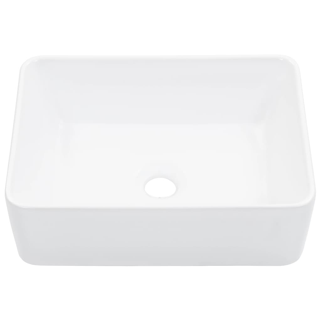 Wastafel 40x30x13 cm keramiek wit is nu te koop bij PeponiXL, paradijselijk wonen!