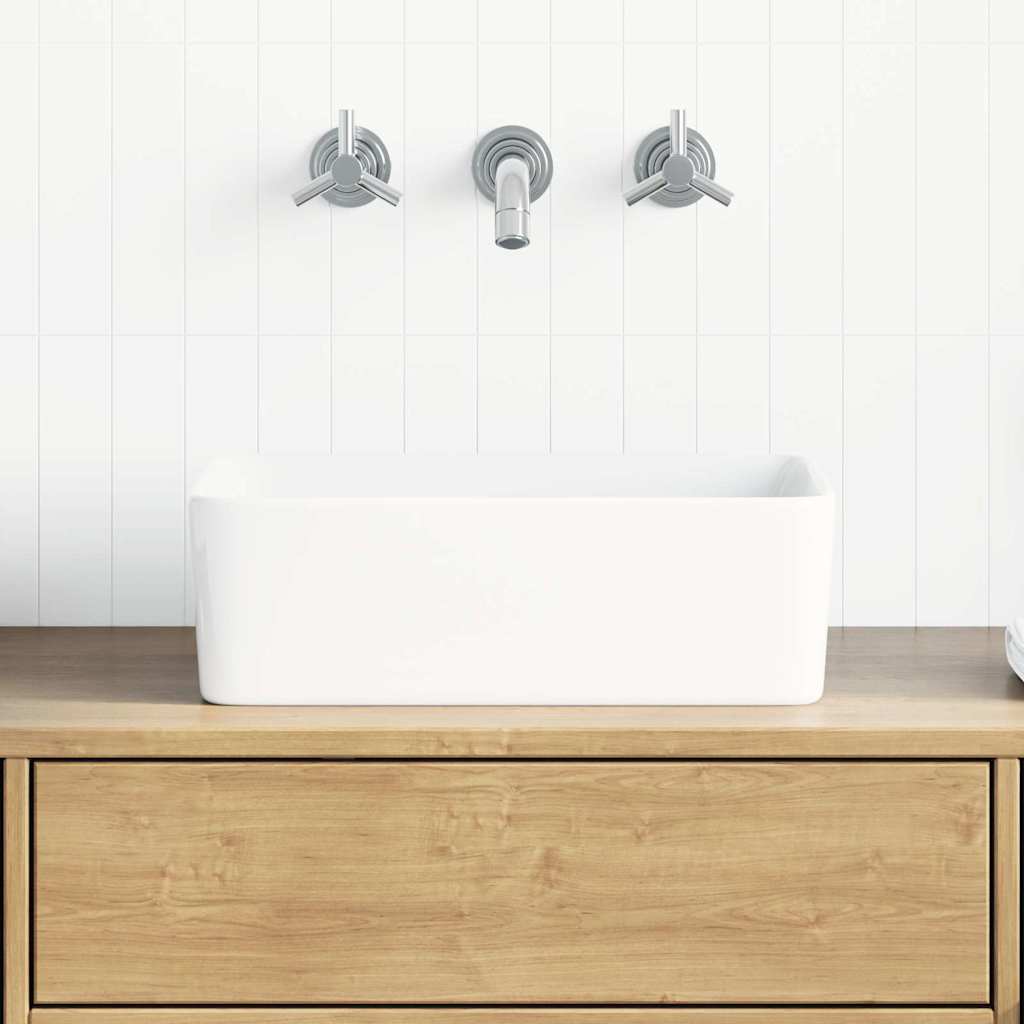 Wastafel 40x30x13 cm keramiek wit is nu te koop bij PeponiXL, paradijselijk wonen!