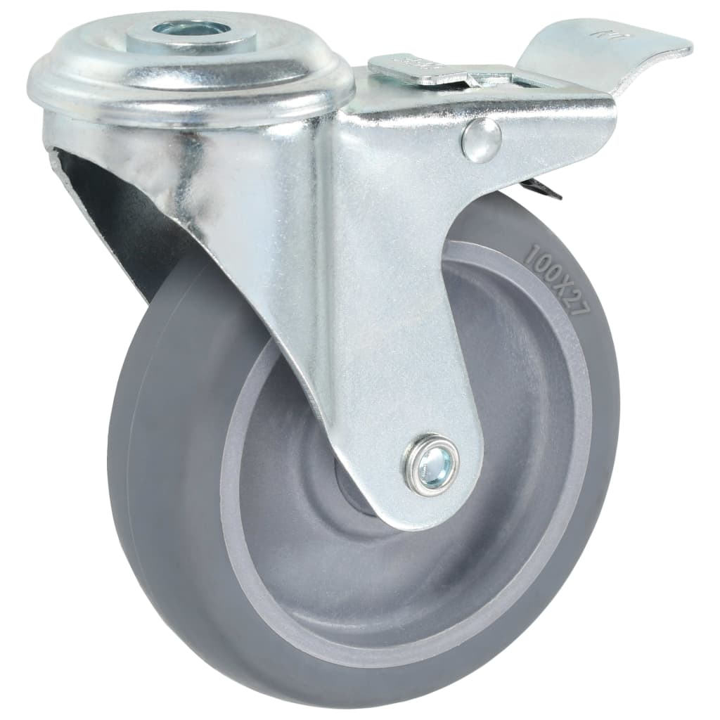 Zwenkwielen met boutgaten 4 st 100 mm is nu te koop bij PeponiXL, paradijselijk wonen!