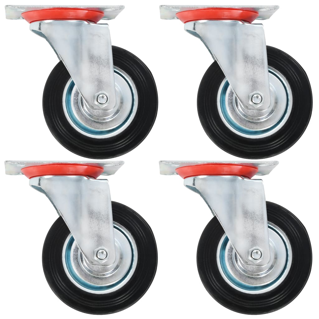 Zwenkwielen 4 st 100 mm is nu te koop bij PeponiXL, paradijselijk wonen!