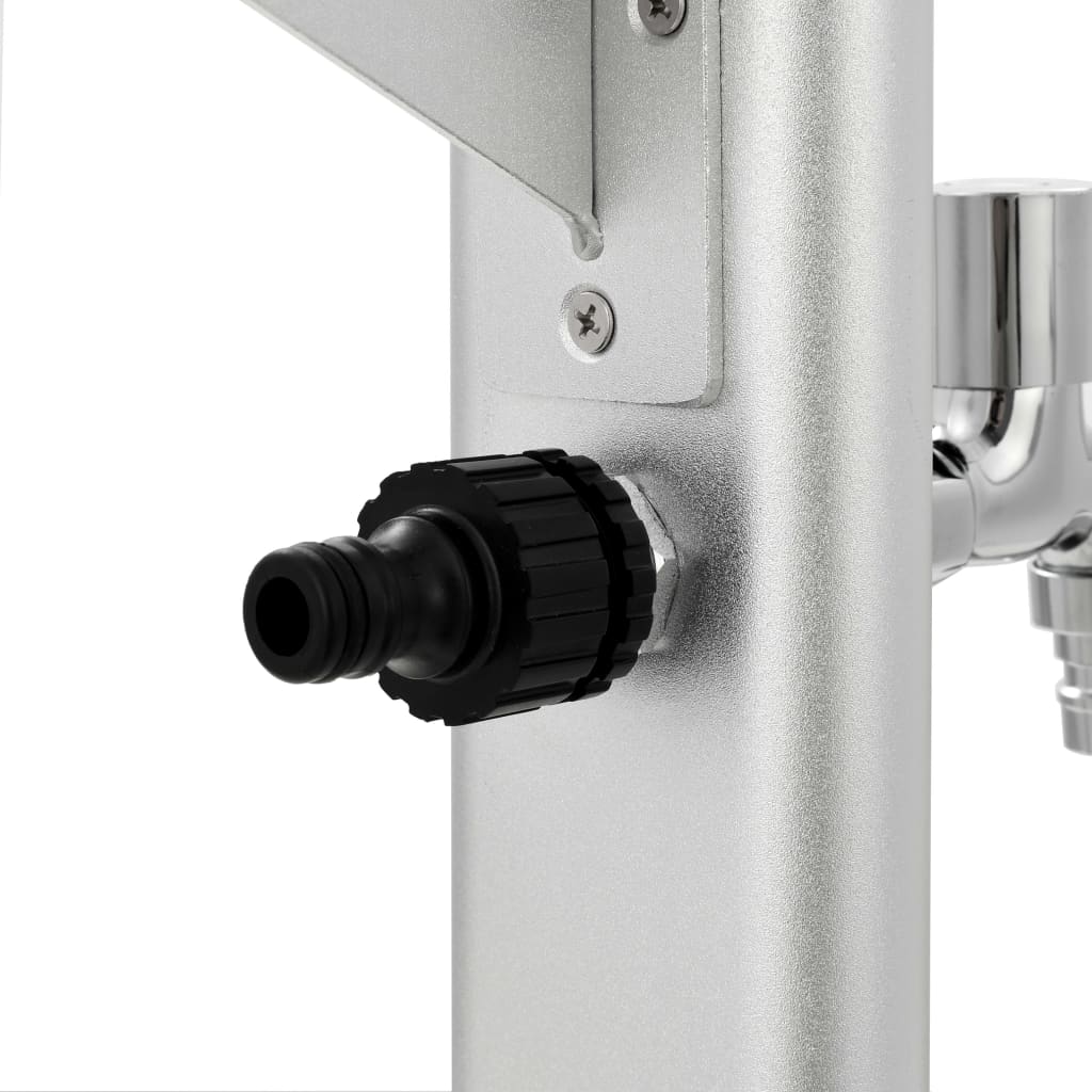 Tuinwaterkolom 95 cm aluminium is nu te koop bij PeponiXL, paradijselijk wonen!