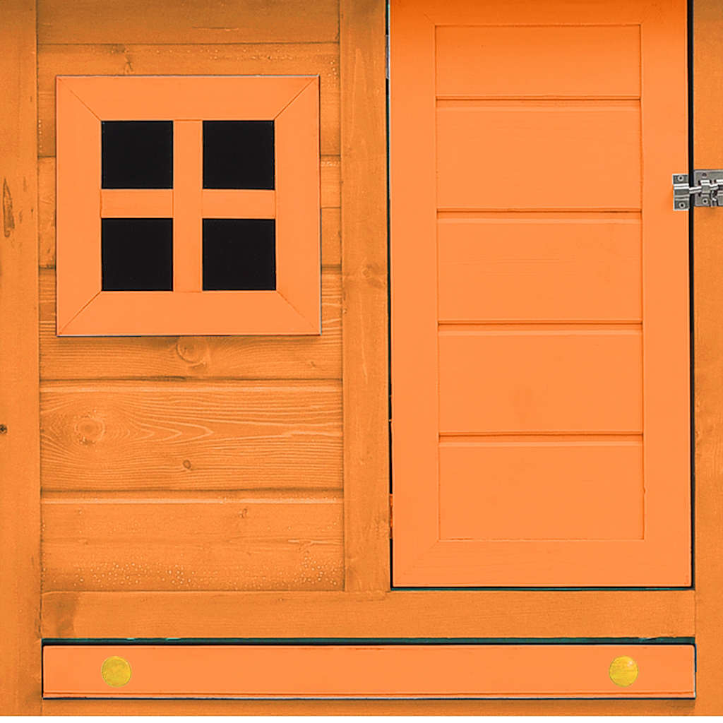 Kippenhok 170x81x110 cm massief grenen- en vurenhout is nu te koop bij PeponiXL, paradijselijk wonen!