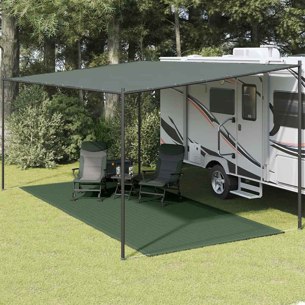 Tenttapijt 250x500 cm HDPE groen is nu te koop bij PeponiXL, paradijselijk wonen!