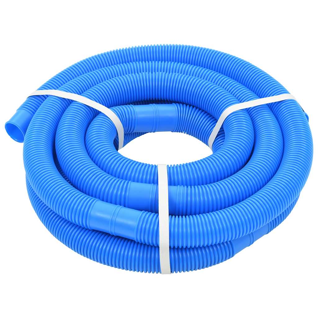 Zwembadslang met klemmen 38 mm 6 m blauw is nu te koop bij PeponiXL, paradijselijk wonen!