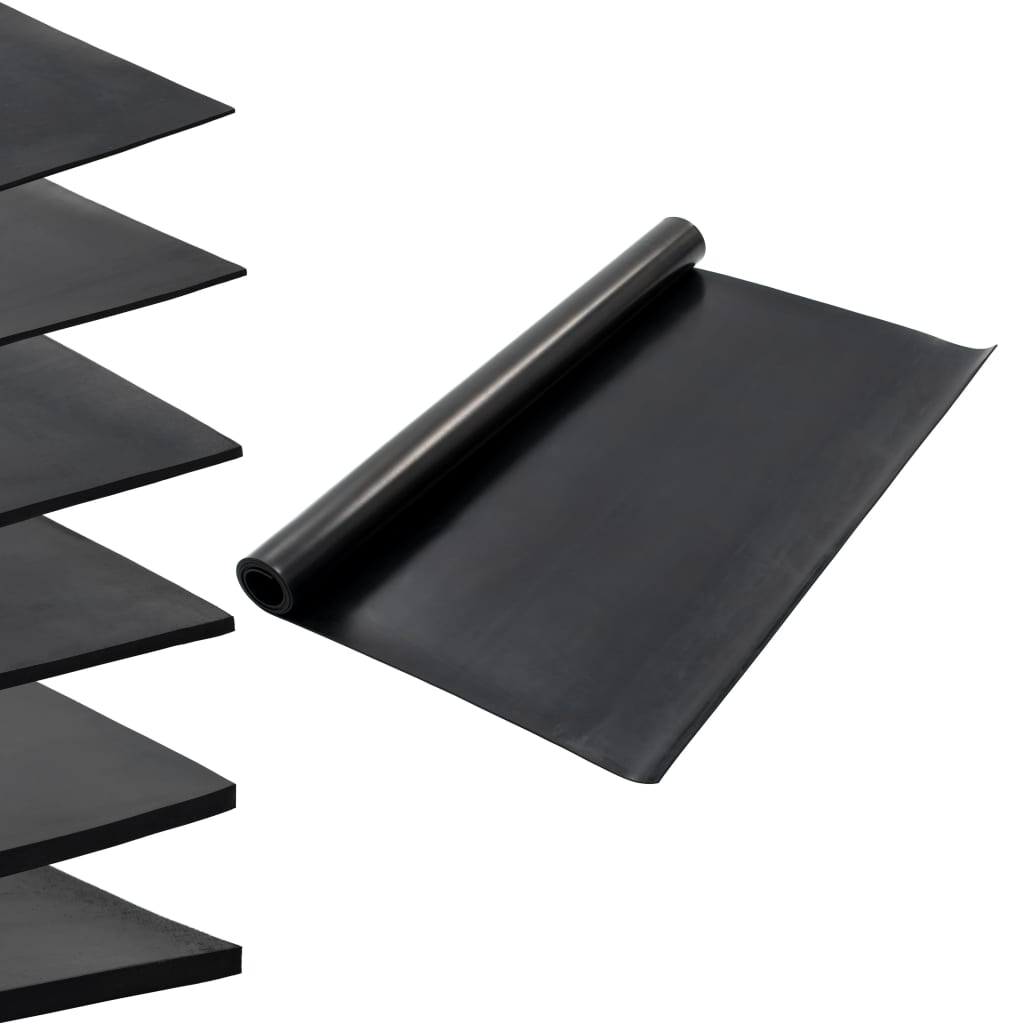 Vloermat anti-slip 4 mm glad 1,2x2 m rubber is nu te koop bij PeponiXL, paradijselijk wonen!