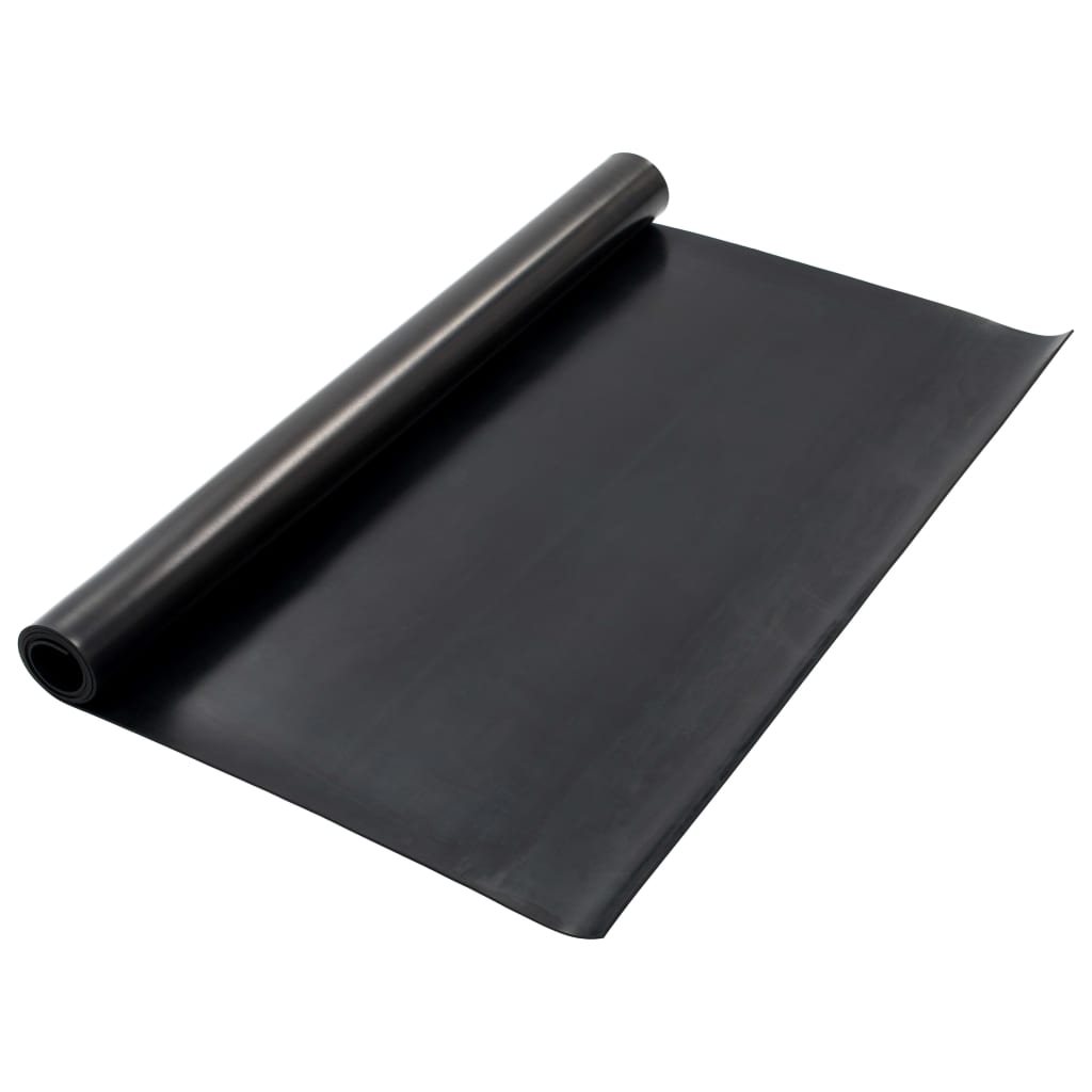 Vloermat anti-slip 4 mm glad 1,2x2 m rubber is nu te koop bij PeponiXL, paradijselijk wonen!