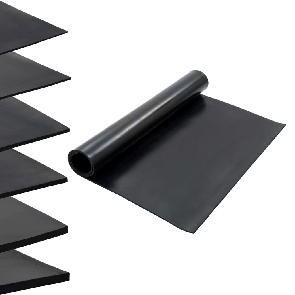 Vloermat anti-slip 8 mm glad 1,2x2 m rubber is nu te koop bij PeponiXL, paradijselijk wonen!