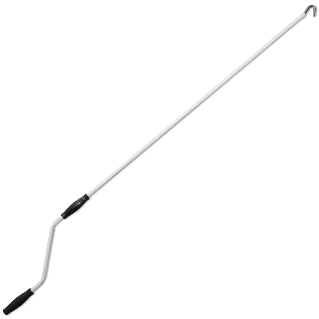 Luifel handmatig uittrekbaar 500 cm blauw/wit is nu te koop bij PeponiXL, paradijselijk wonen!