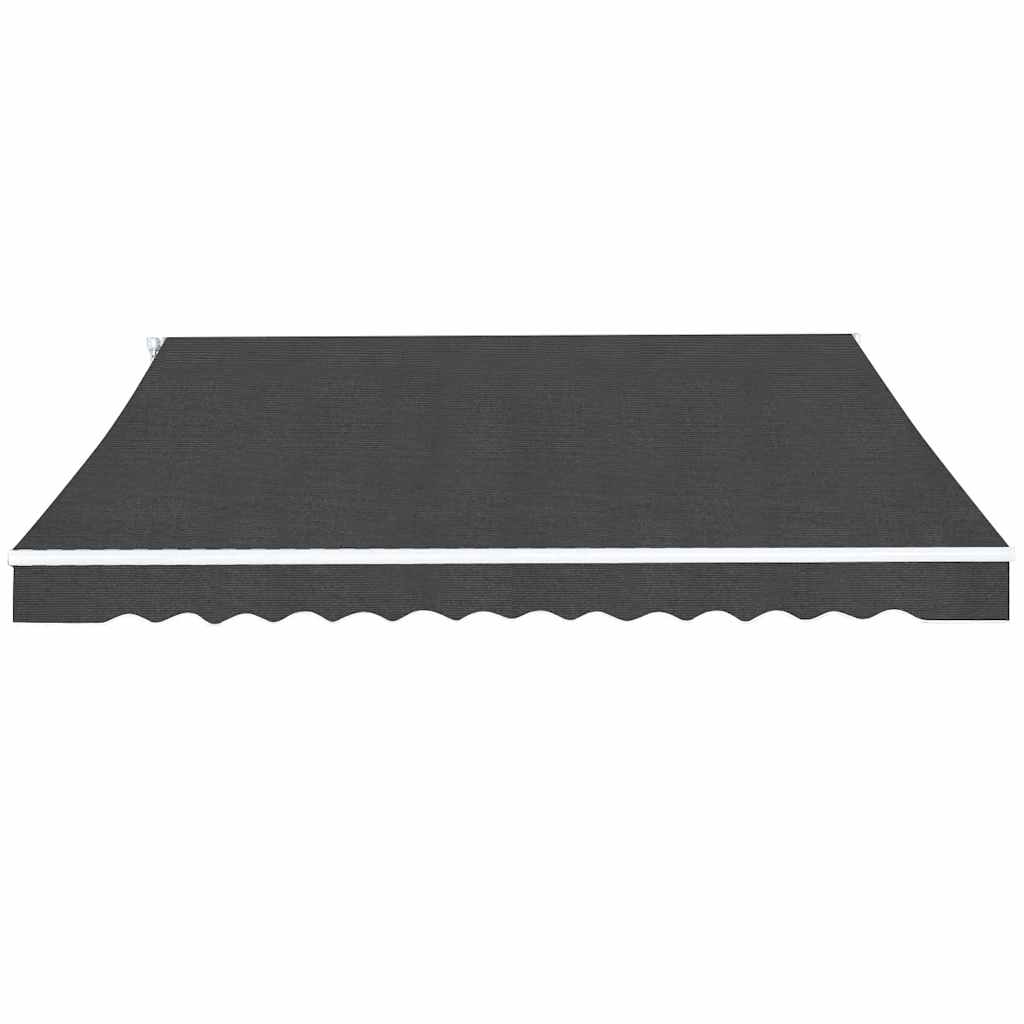 Luifel handmatig uittrekbaar 500 cm antraciet is nu te koop bij PeponiXL, paradijselijk wonen!