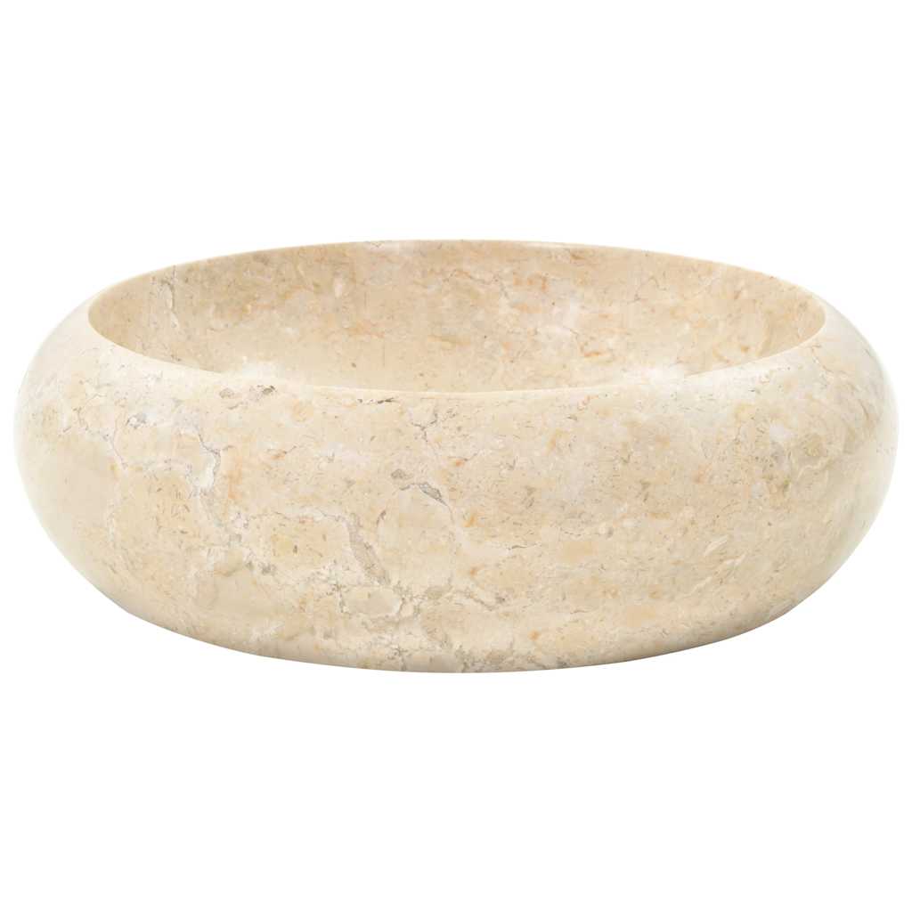Gootsteen 40x12 cm marmer crème is nu te koop bij PeponiXL, paradijselijk wonen!