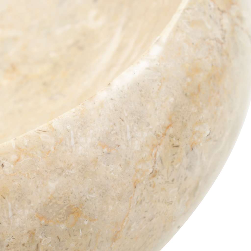 Gootsteen 40x12 cm marmer crème is nu te koop bij PeponiXL, paradijselijk wonen!