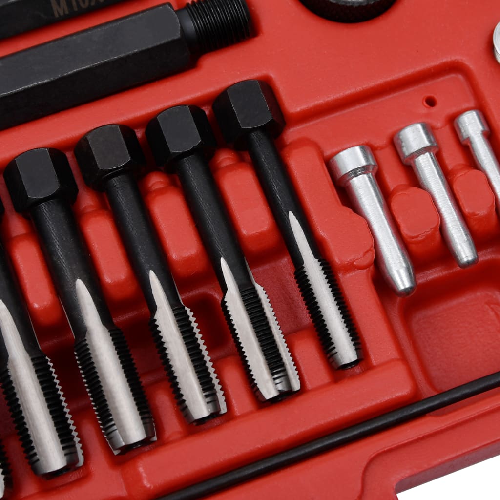 33-delige Gloeibougie schroefdraadreparatieset M8 M10 M12 is nu te koop bij PeponiXL, paradijselijk wonen!