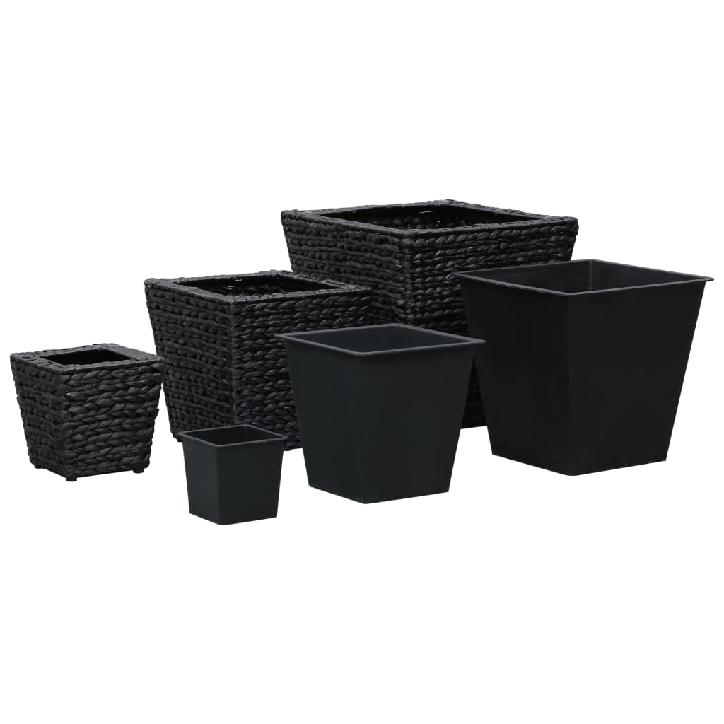 Plantenbakken verhoogd 3 st waterhyacint zwart is nu te koop bij PeponiXL, paradijselijk wonen!
