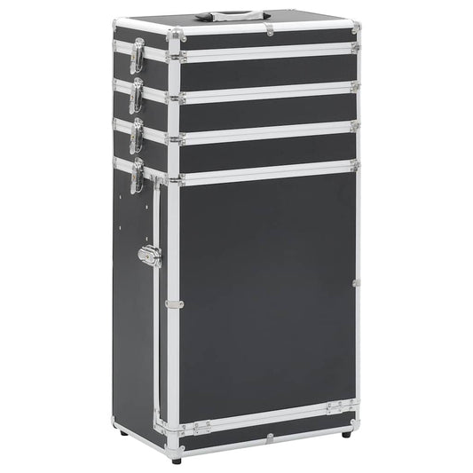 Make-up trolley aluminium zwart is nu te koop bij PeponiXL, paradijselijk wonen!