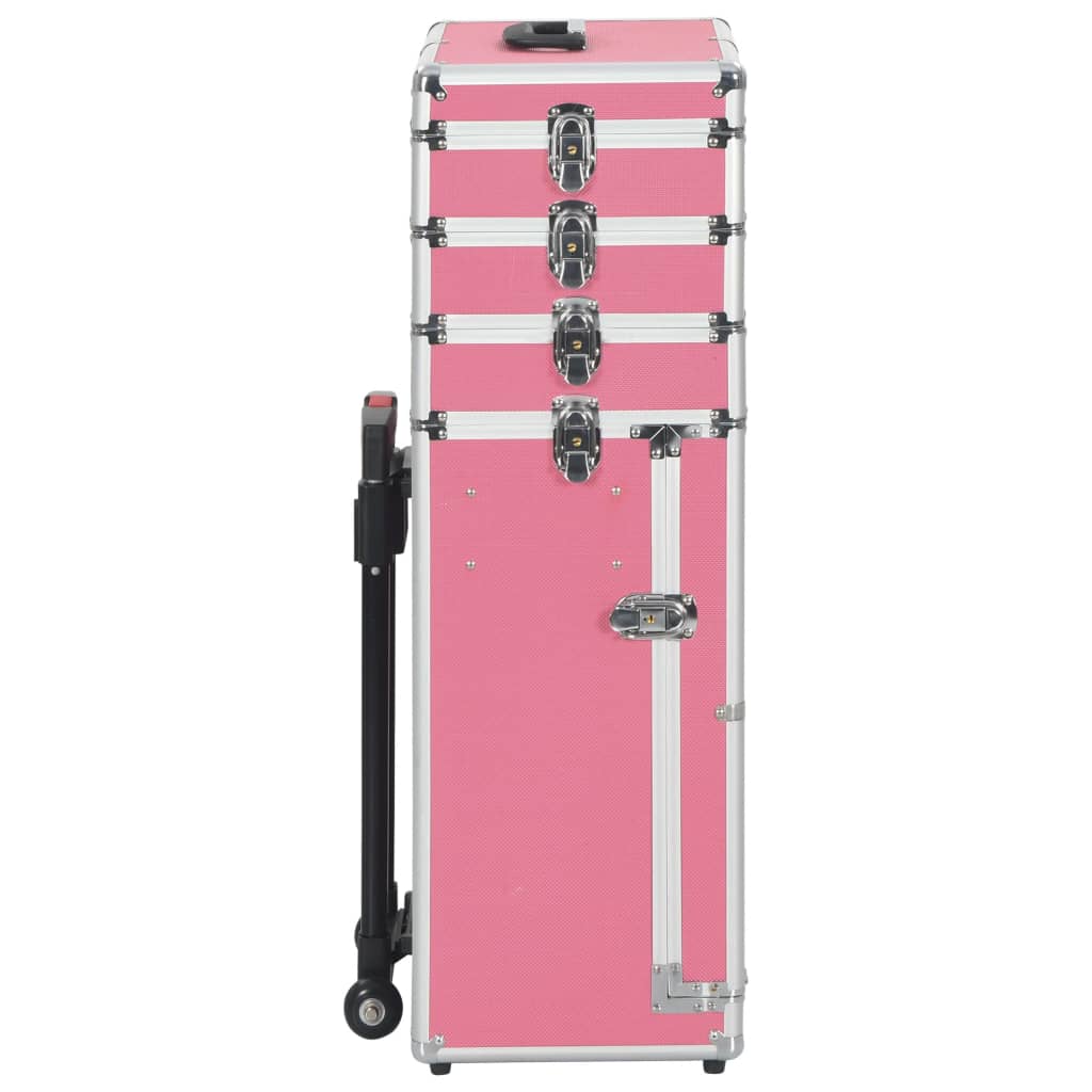 Make-up trolley aluminium roze is nu te koop bij PeponiXL, paradijselijk wonen!