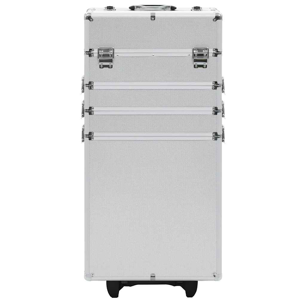 Make-up trolley aluminium zilverkleurig is nu te koop bij PeponiXL, paradijselijk wonen!