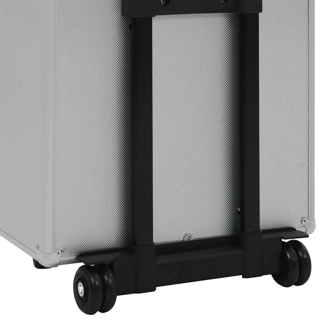Make-up trolley aluminium zilverkleurig is nu te koop bij PeponiXL, paradijselijk wonen!