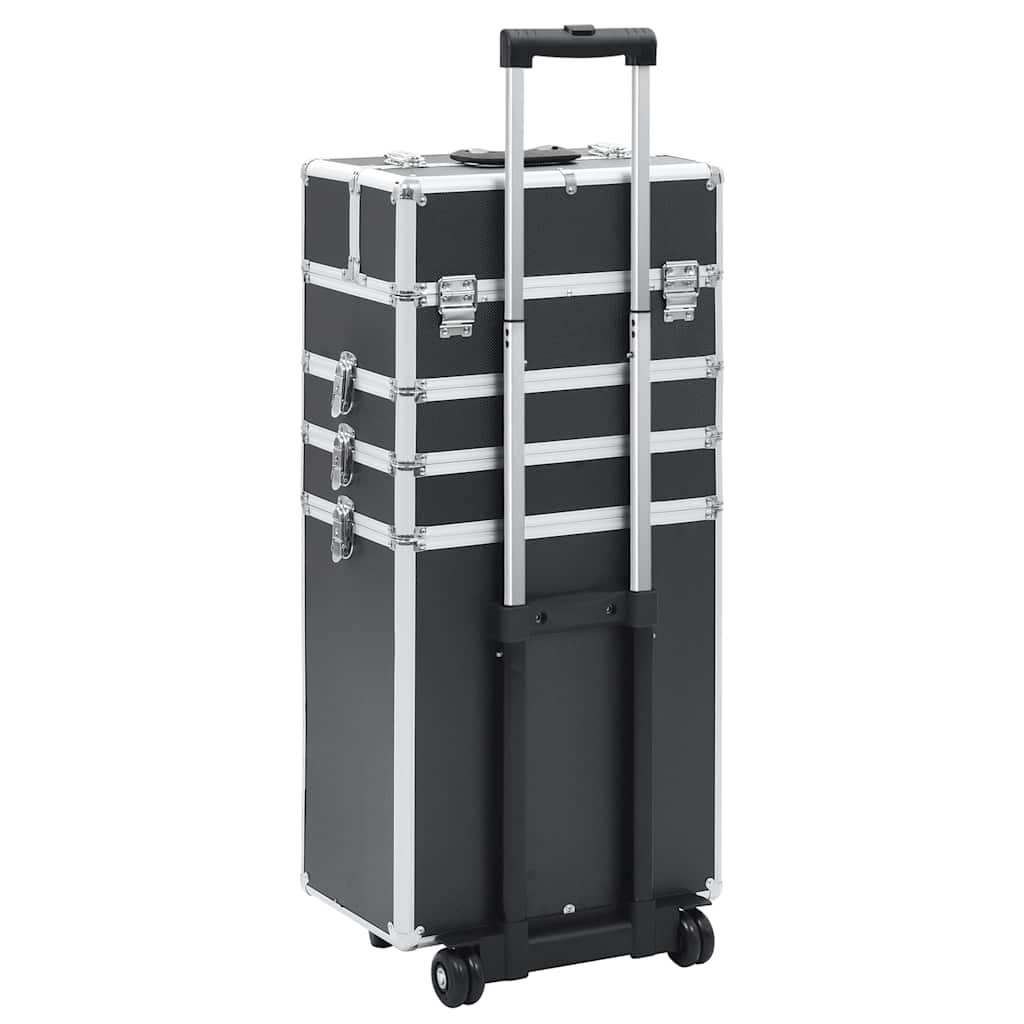 Make-up trolley aluminium zwart is nu te koop bij PeponiXL, paradijselijk wonen!