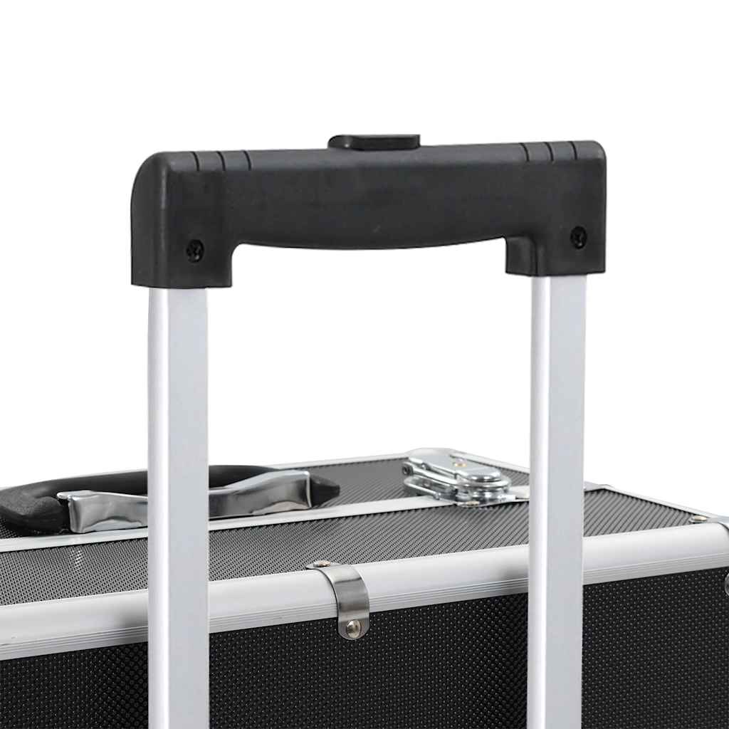 Make-up trolley aluminium zwart is nu te koop bij PeponiXL, paradijselijk wonen!