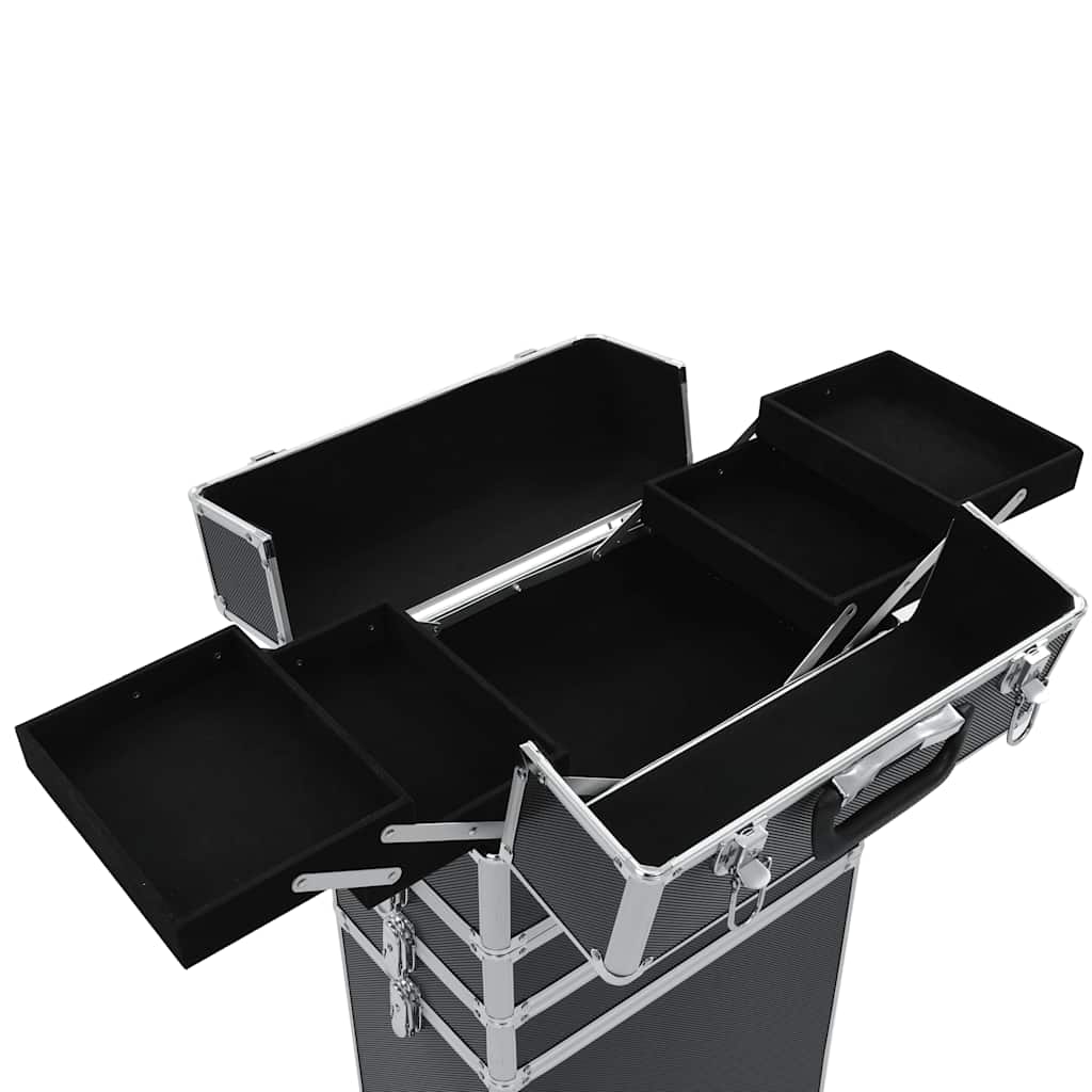 Make-up trolley aluminium zwart is nu te koop bij PeponiXL, paradijselijk wonen!