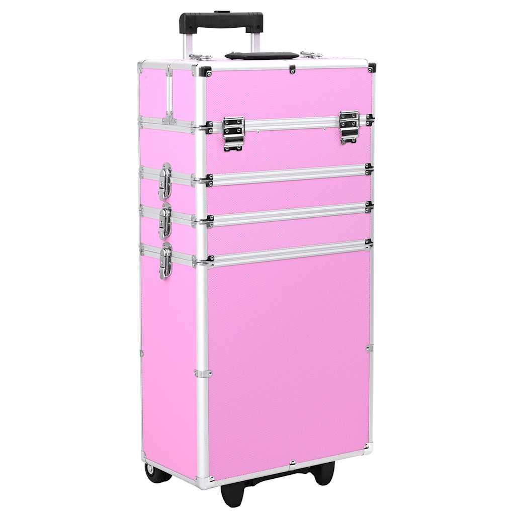 Make-up trolley aluminium roze is nu te koop bij PeponiXL, paradijselijk wonen!