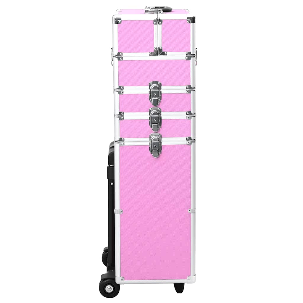Make-up trolley aluminium roze is nu te koop bij PeponiXL, paradijselijk wonen!