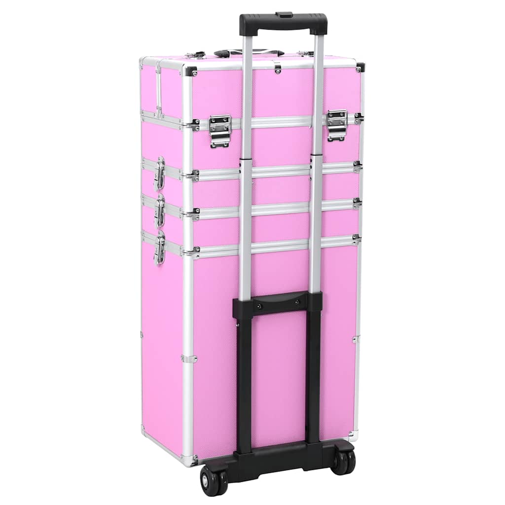 Make-up trolley aluminium roze is nu te koop bij PeponiXL, paradijselijk wonen!