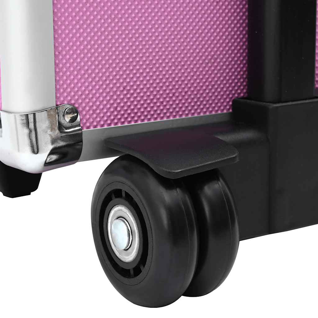 Make-up trolley aluminium roze is nu te koop bij PeponiXL, paradijselijk wonen!