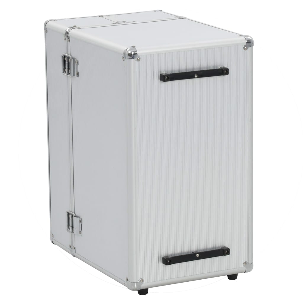 Pilotentrolley 47x39x27 cm aluminium zilverkleurig is nu te koop bij PeponiXL, paradijselijk wonen!
