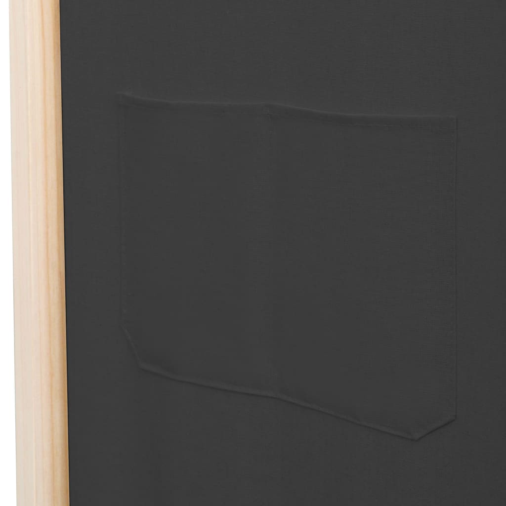 Kamerscherm met 4 panelen 160x170x4 cm stof grijs is nu te koop bij PeponiXL, paradijselijk wonen!