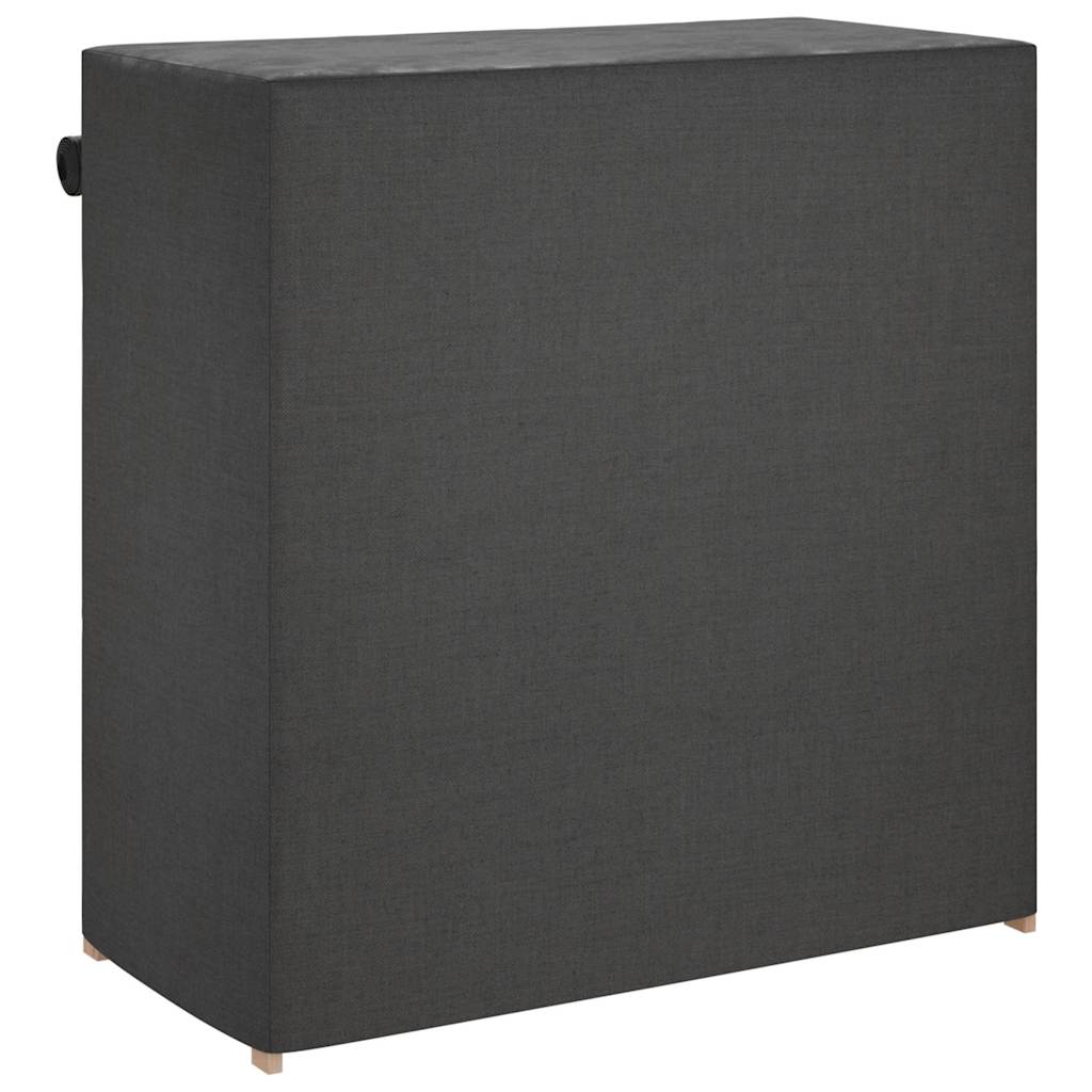 Schoenenkast met hoes 79x40x80 cm stof grijs is nu te koop bij PeponiXL, paradijselijk wonen!
