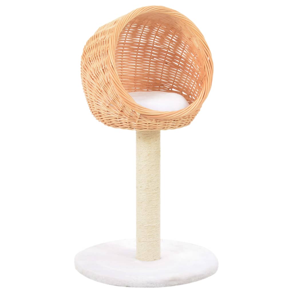 Kattenkrabpaal met sisal krabpaal natuurlijk wilgenhout is nu te koop bij PeponiXL, paradijselijk wonen!