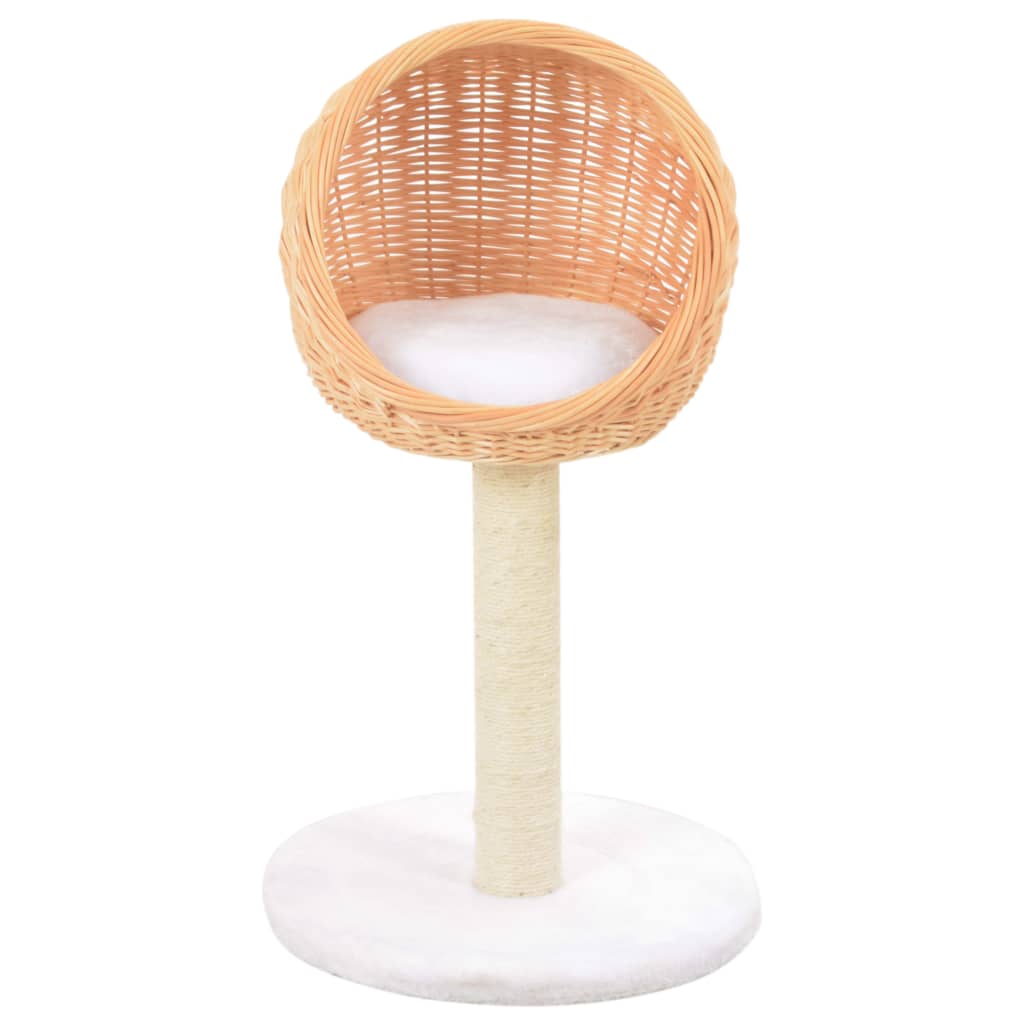Kattenkrabpaal met sisal krabpaal natuurlijk wilgenhout is nu te koop bij PeponiXL, paradijselijk wonen!