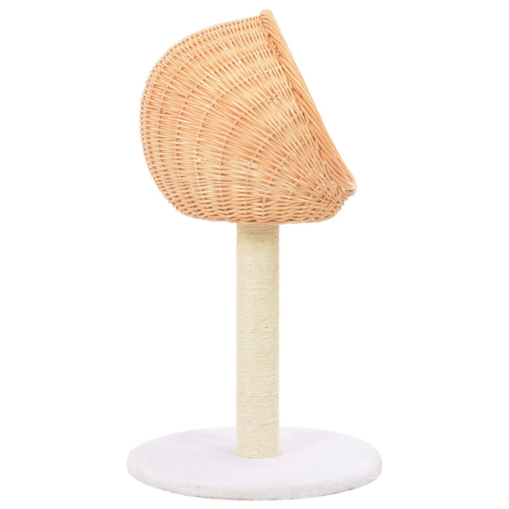 Kattenkrabpaal met sisal krabpaal natuurlijk wilgenhout is nu te koop bij PeponiXL, paradijselijk wonen!