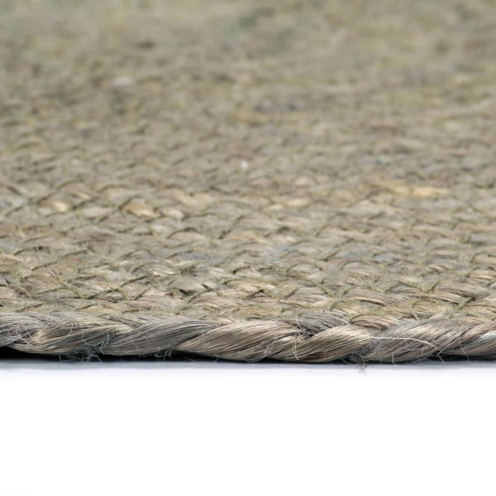 Placemats 4 st rond 38 cm jute effen grijs is nu te koop bij PeponiXL, paradijselijk wonen!