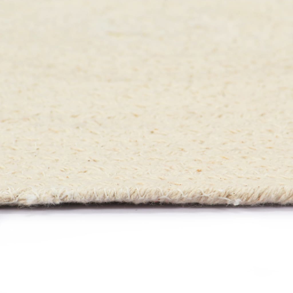 Placemats 6 st rond 38 cm katoen natuurlijk is nu te koop bij PeponiXL, paradijselijk wonen!