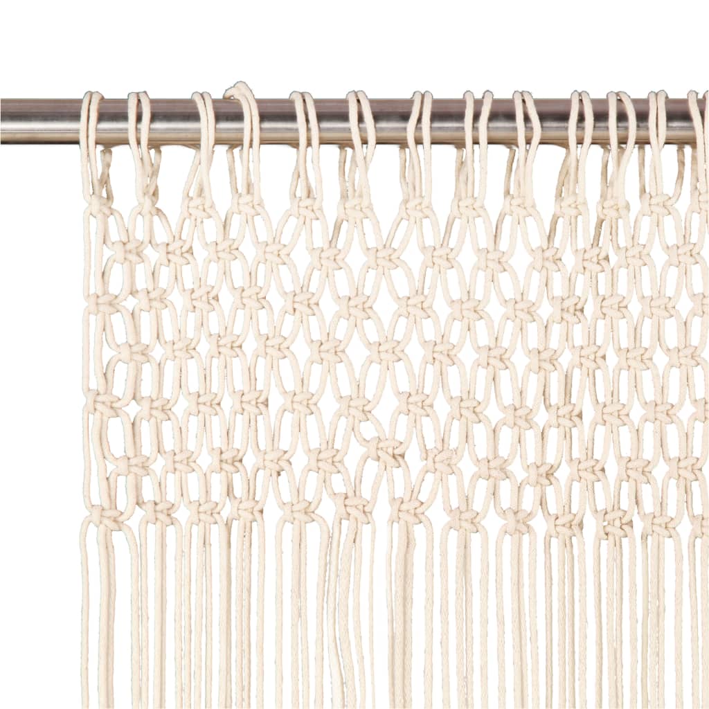Gordijn macramé 140x240 cm katoen is nu te koop bij PeponiXL, paradijselijk wonen!