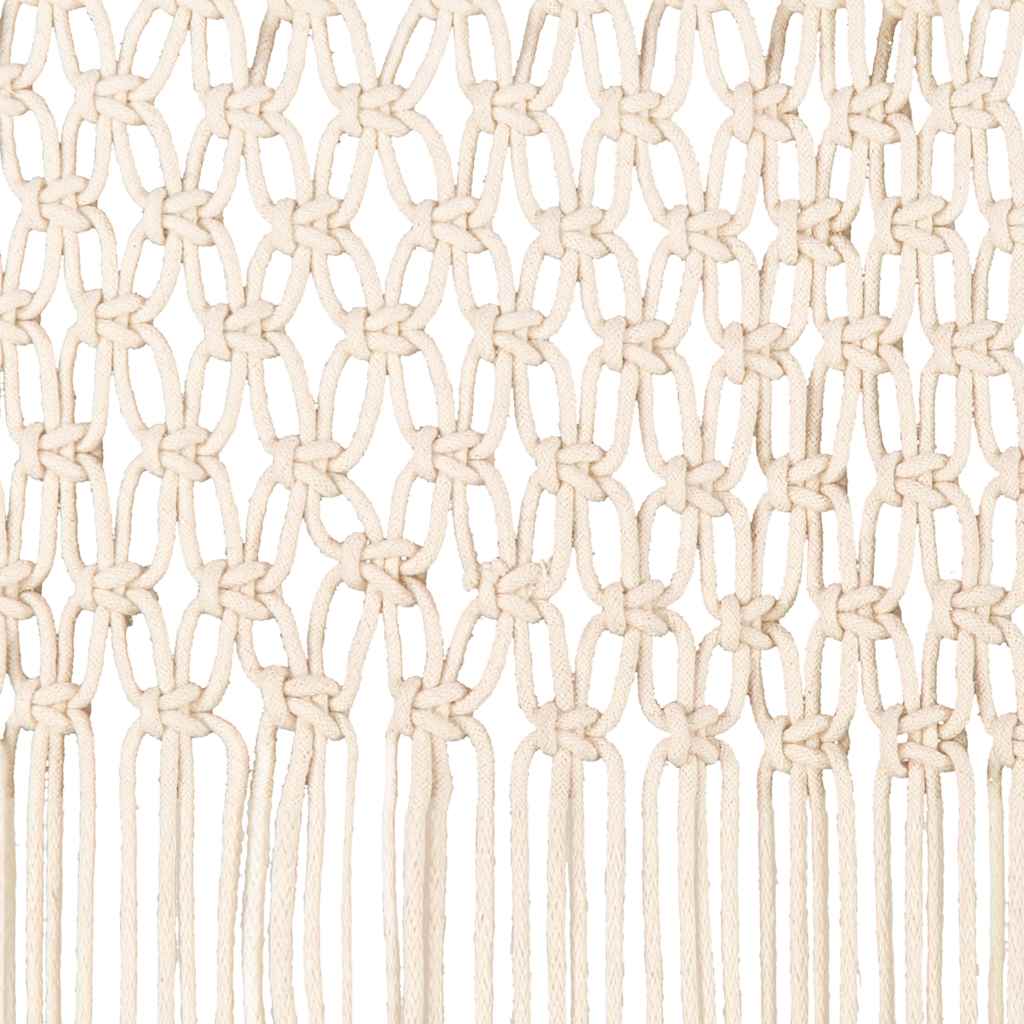 Gordijn macramé 140x240 cm katoen is nu te koop bij PeponiXL, paradijselijk wonen!