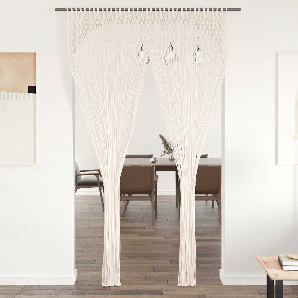 Gordijn macramé 140x240 cm katoen is nu te koop bij PeponiXL, paradijselijk wonen!