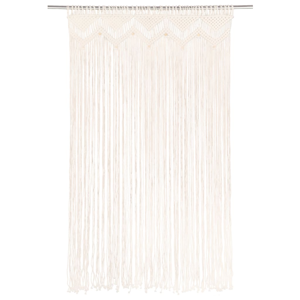 Gordijn macramé 140x240 cm katoen is nu te koop bij PeponiXL, paradijselijk wonen!